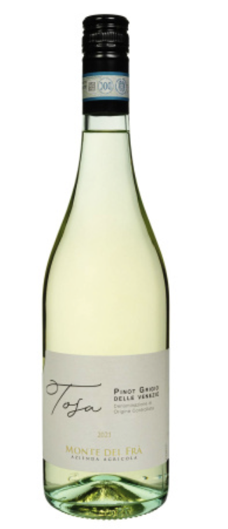 Вино Monte Del Fra Pinot Grigio Delle Venezie сухе біле 12.5% 0.75 л